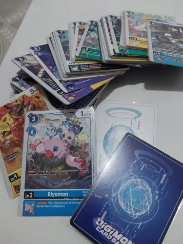Cartas DIGIMON originais mais informações abaixo.