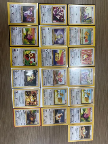 Cartas Pokémon vintage