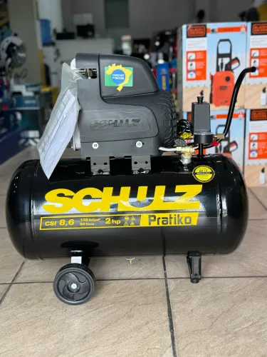 Compressor 50L 120 psi Motor 2HP Schulz (Novo)