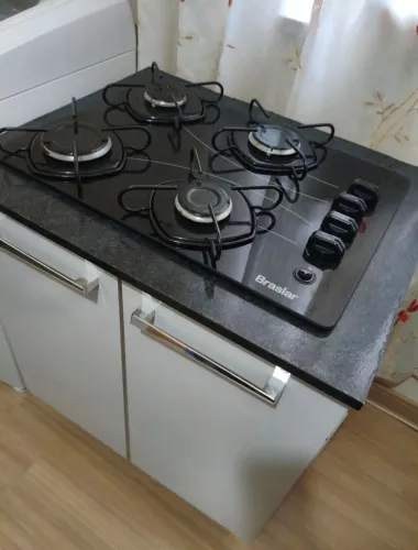Balcão com Cooktop Braslar 4 Bocas