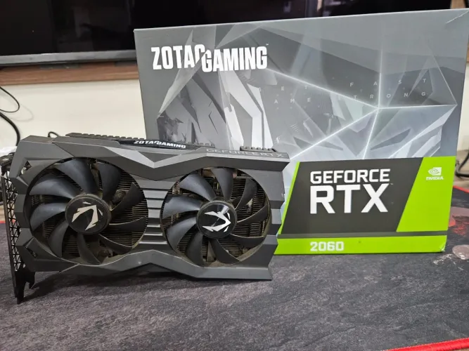 Placa de video rtx 2060 6gb zotac Apenas vendo