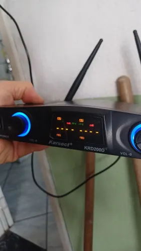 Microfone sem fio karset
