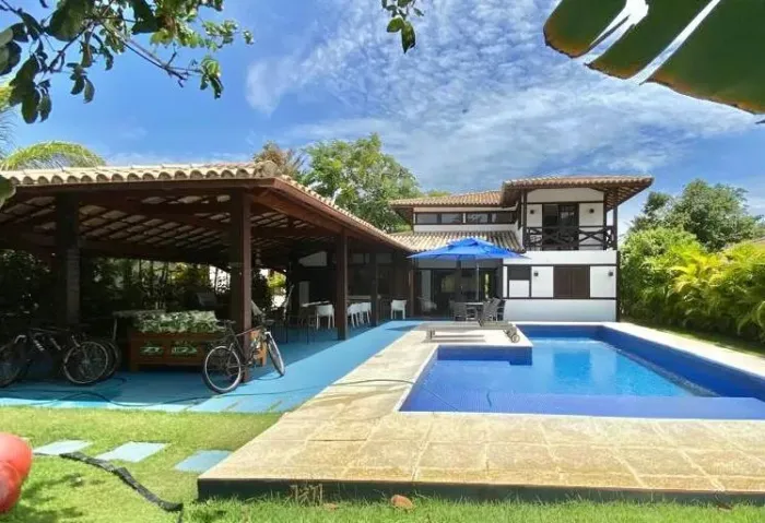 Casa para Venda em Mata de São João, Praia do Forte, 5 dormitórios, 5 suítes, 7 banheiros,