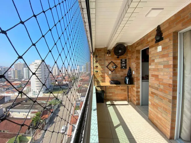 Apartamento 02 dormitório(s) à venda - Guilhermina - Praia Grande/SP