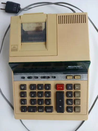 Calculadora Sharp Original Defeito Teclas 8 e 9