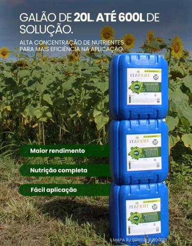 Vendo Fertilizante orgânico Itafert Classe A 100% natural R$ 980,00