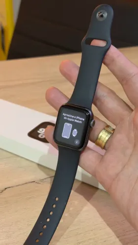 Apple Watch SE 40mm GPS Space Gray - Loja física! Com Garantia! Até 18x no cartão