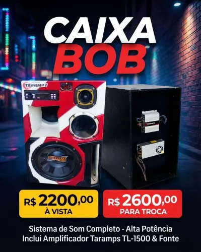 BoB 4 vias novinho tudo funcionando , venda ou troca