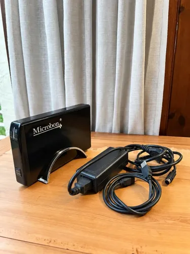 HD Externo 500GB Samsung - Case Microbon com Fonte - Imbituba / Garopaba