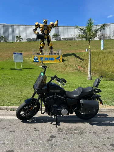 Harley Roadster 1200cc/cheia de acessórios