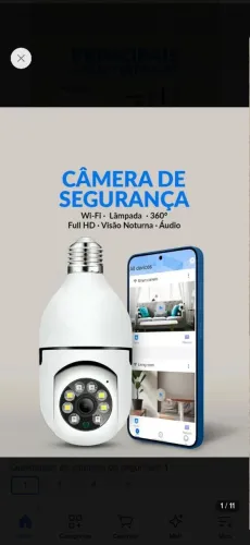 Lâmpada câmera