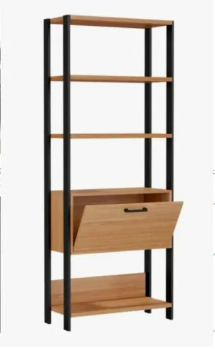 Estante para Livros Dalla Costa E95 Industrial com Porta