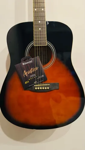 Violão Aço Eletroacústico Giannini Performance GD-1 EQ 3 Tone Sunburst (3TS)