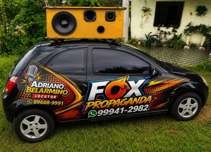 Propaganda com carro de som