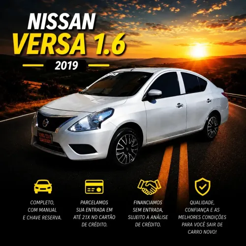 Nissan Versa S 1.6 16V Flexstart 4P Mec. 2019