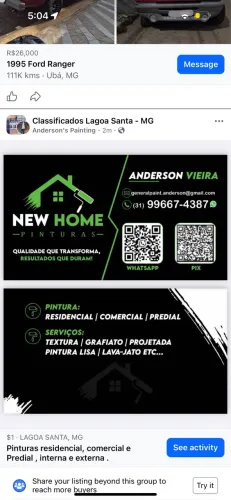 Pinturas residencial, industrial e predial