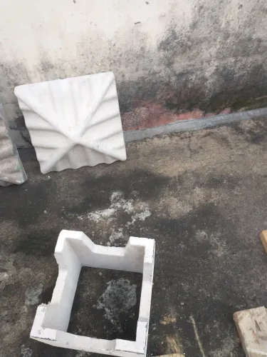 Kit Chapéu mais castelo de churrasqueira feito de concreto 