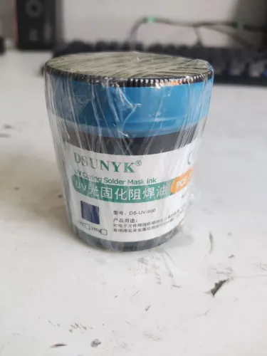 Tinta UV PARA MÁSCARA DE SOLDA 100g completamente lacrada 