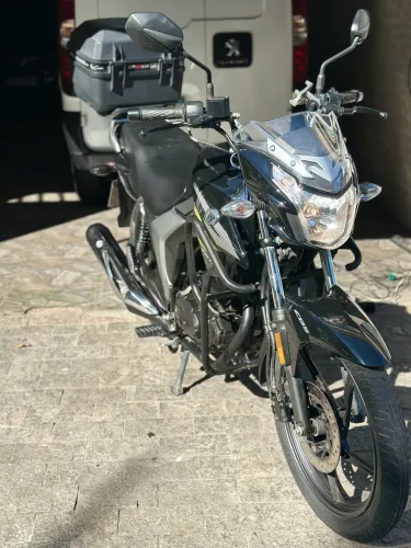 Haojue DK 150 CBS 2024/2025 - Único Dono - Apenas 10.000 km - Abaixo da FIPE