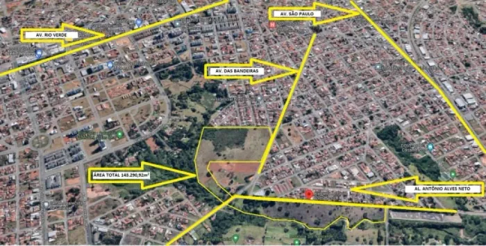 Área - Alameda Antônio Alves Neto - Jardim Maria Inês