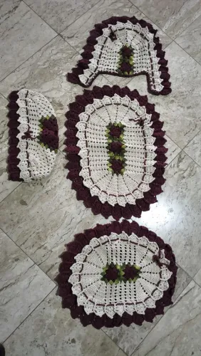 Jogo de crochê 