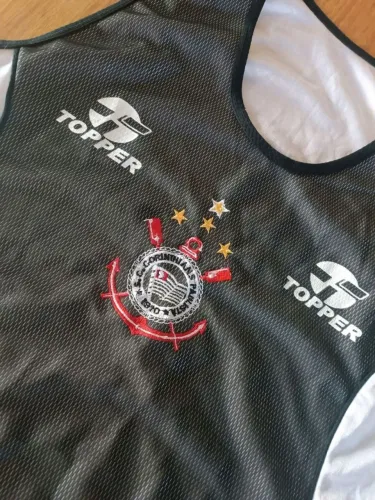 camisa regata topper corinthians treino antiga tamanho m