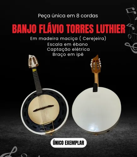 Banjo Flavio Torres( peça única)