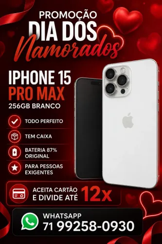 IPHONE 15 PRO MAX WHITE 256GB
