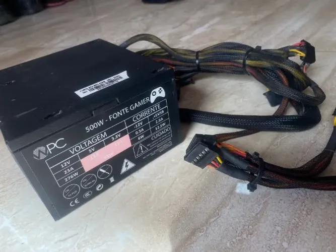 Fonte WPC Modelo 500W - Fonte Gamer