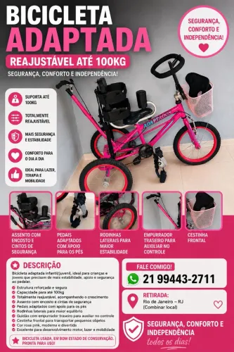 Bicicleta adaptada  