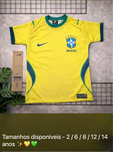 Blusa do Brasil infantil 