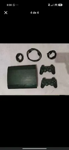 Ps3 Super Slim 500GB - Totalmente Revisado e Desbloqueado!