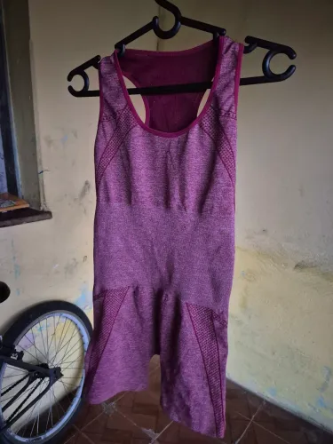Macacão fit modeladora de cintura, Tamanho P