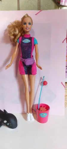 Barbie treinadora de golfinhos 