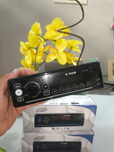 Som automotivo bluetooth com controle (Novo)