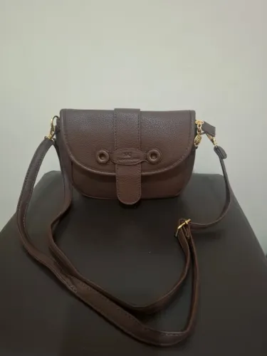 Bolsa Feminina Forever Best Marrom Transversal Elegante