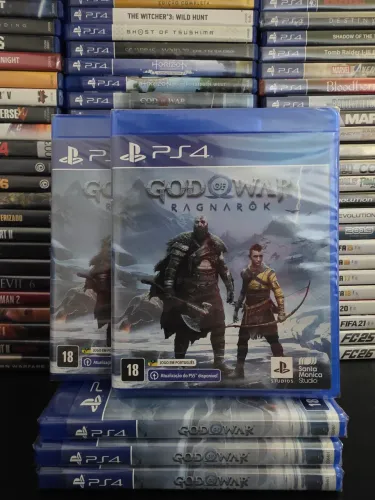 God of war Ragnarok (Lacrado) Jogo PS4