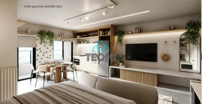 Studio à venda com 42 m² e 1 quarto no Residencial Arena em Perequê-Açu Ubatuba REF: SA009