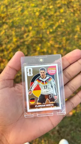 Florian Wirtz Gold Extra Sticker Copa do Mundo 2026 Panini Rara