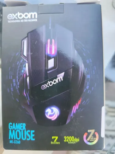 Mouse gamer Exbom MS-G260