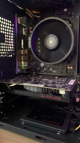 Placa video Rx550 sapphire 2gb
