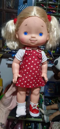 Boneca Ana Maria Pullman clássica da marca Estrela, famosa nos anos 90.