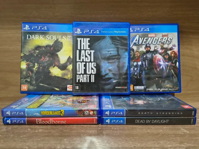 Jogos de PS4 e PS5