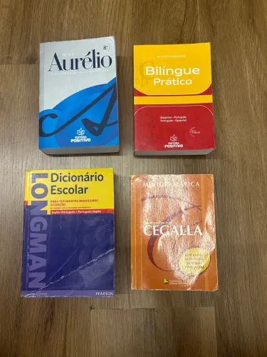 Dicionário Idiomas + gramática Cegalla