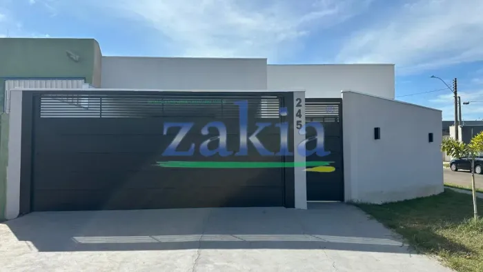 Casa nova (2025) de esquina de 187,00 m² no Loteamento Terras De São José