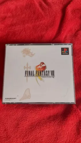PS1 Jogo Final Fantasy VIII 4 Discos - Japones Original