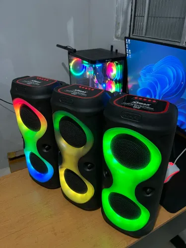 CAIXA DE SOM BLUETOOTH 50W - NOVA