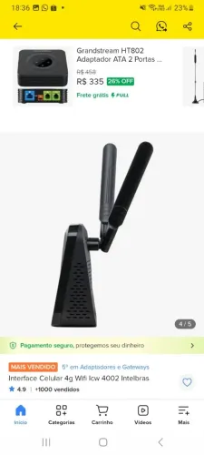 Aparelho de chip que virá wifi