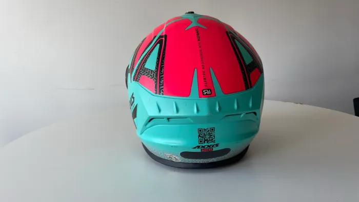 Capacete Axxis Tamanho 56 - Bom Estado de Conservação