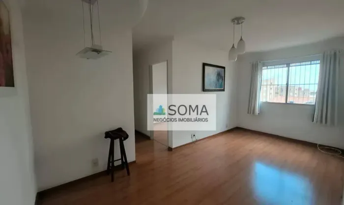 Apartamento com 3 dormitórios para alugar, 78 m² por R$ 1.900/mês - Loteamento Country Vil